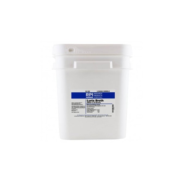 Rpi Luria Broth, High Salt Formula, Powder, 10 KG L24040-10000.0 - main